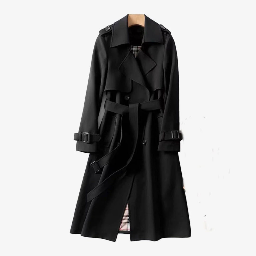 Franca | Women's Double-Breasted Belted Trench Coat
