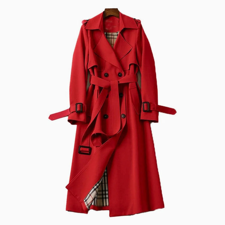 Franca | Women's Double-Breasted Belted Trench Coat
