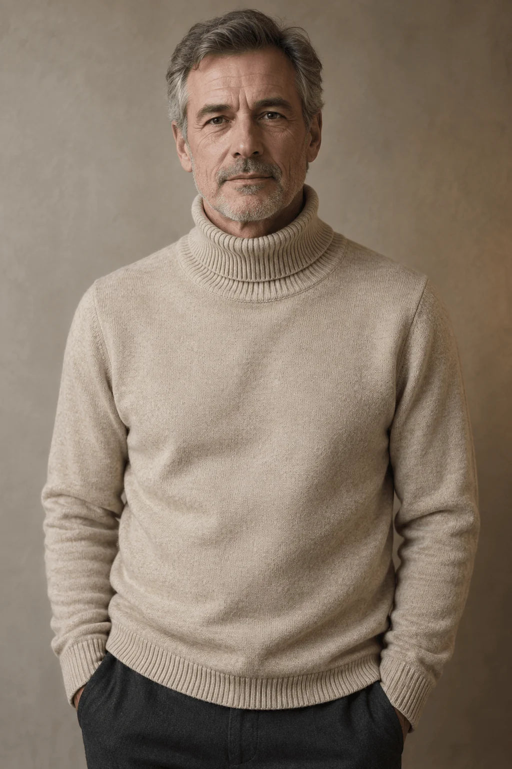 Frederick | Men's Ribbed Turtleneck Sweater