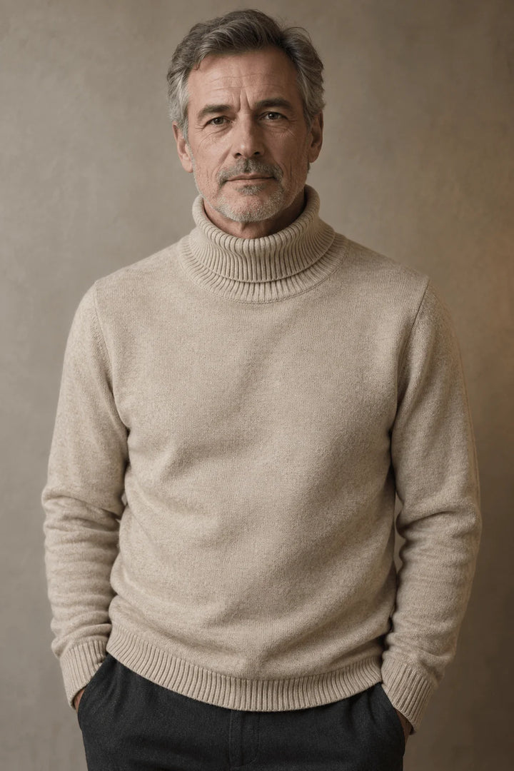 Frederick | Men's Ribbed Turtleneck Sweater