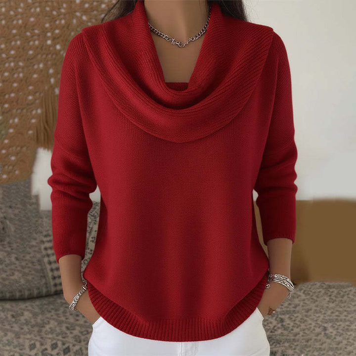Geneviève | Women's Cowl Neck Sweater