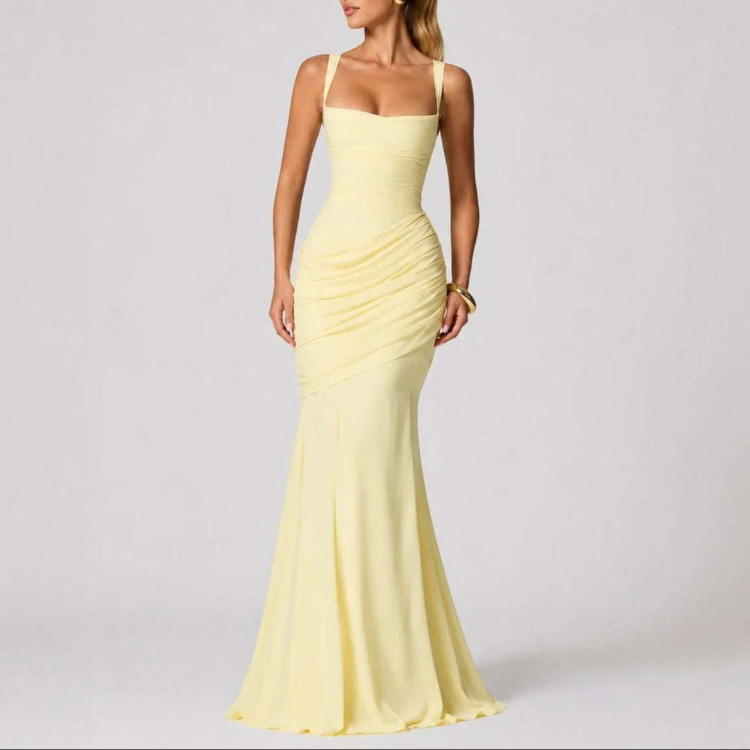 Gill | Women's Ruched Maxi Dress