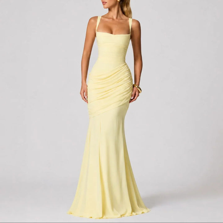 Gill | Women's Ruched Maxi Dress