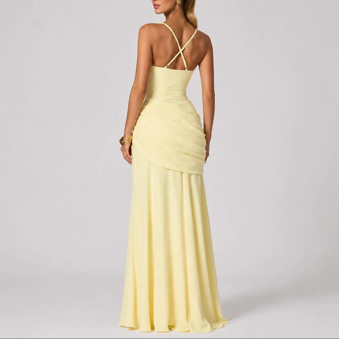 Gill | Women's Ruched Maxi Dress