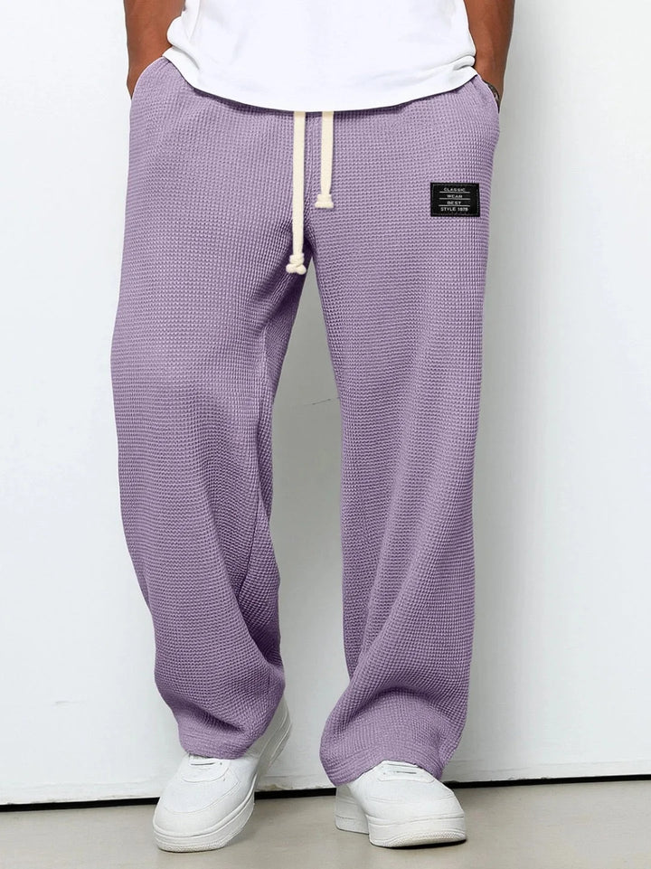 Ginette | Men's Relaxed Wide-Leg Drawstring Pants