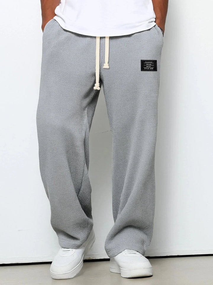 Ginette | Men's Relaxed Wide-Leg Drawstring Pants