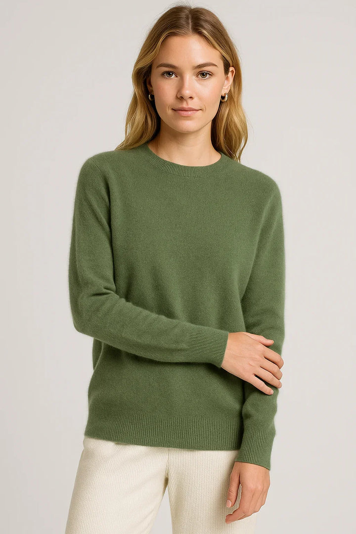 Hattie | Women's Long Sleeve Crew Neck Sweater