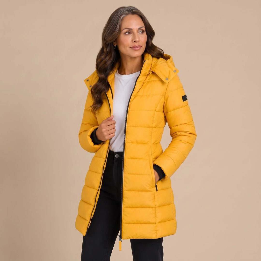 Imogen | Women's Hooded Longline Puffer Coat