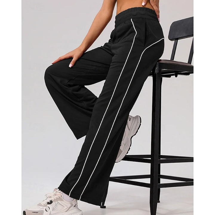 Isabelle | Women's Relaxed-Fit Side-Stripe Joggers