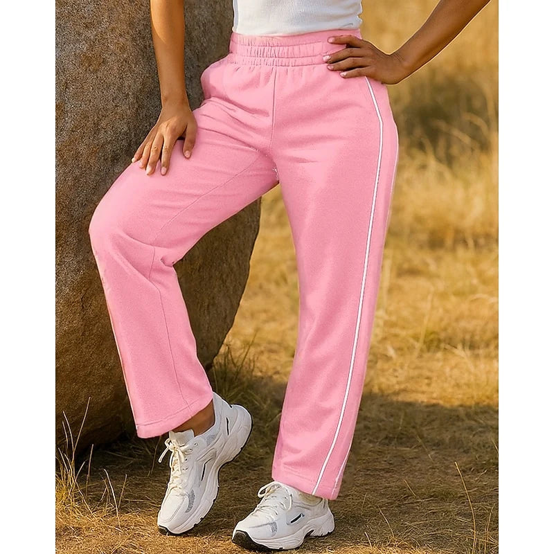 Isabelle | Women's Relaxed-Fit Side-Stripe Joggers