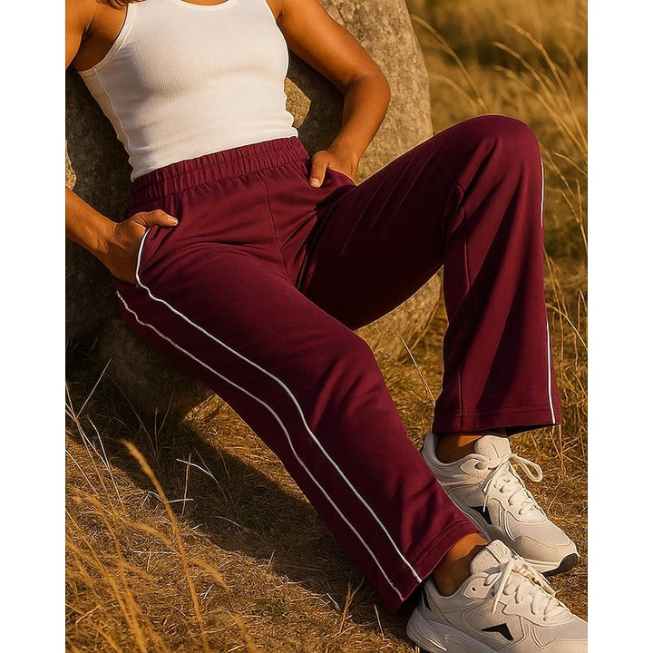 Isabelle | Women's Relaxed-Fit Side-Stripe Joggers