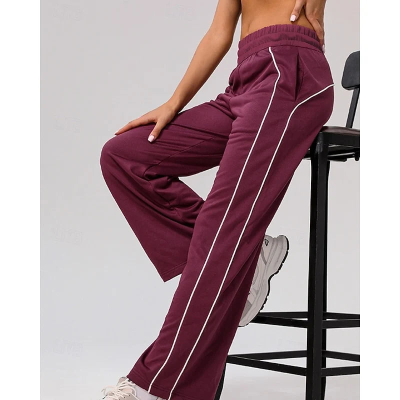 Isabelle | Women's Relaxed-Fit Side-Stripe Joggers