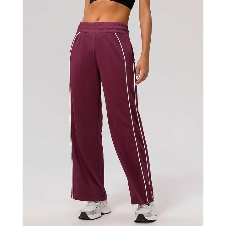 Isabelle | Women's Relaxed-Fit Side-Stripe Joggers