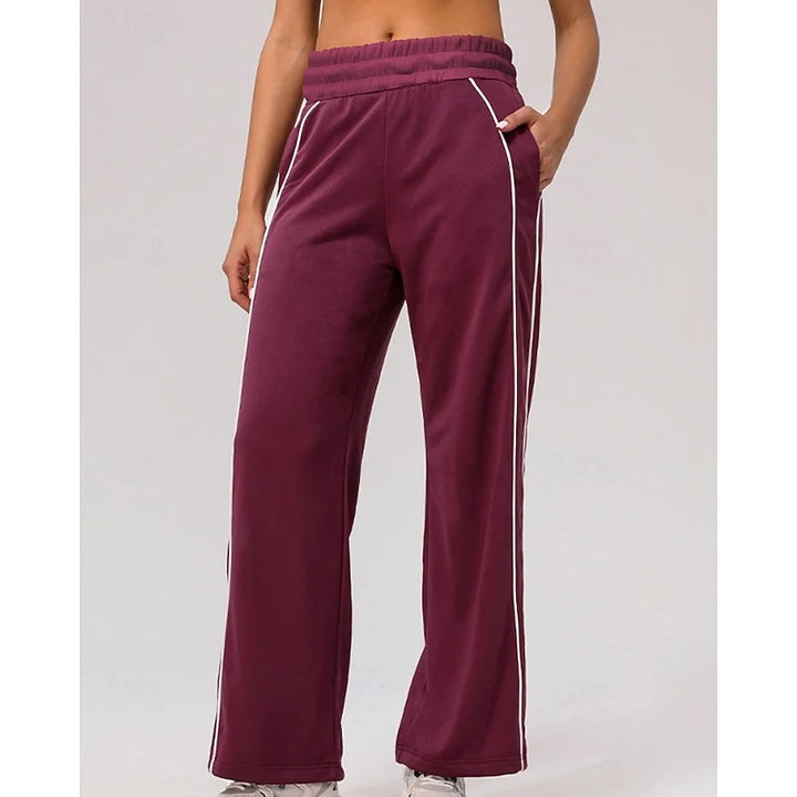 Isabelle | Women's Relaxed-Fit Side-Stripe Joggers