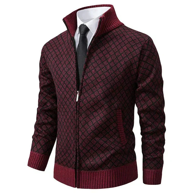 Jacob | Men's Full-Zip Collared Jacket