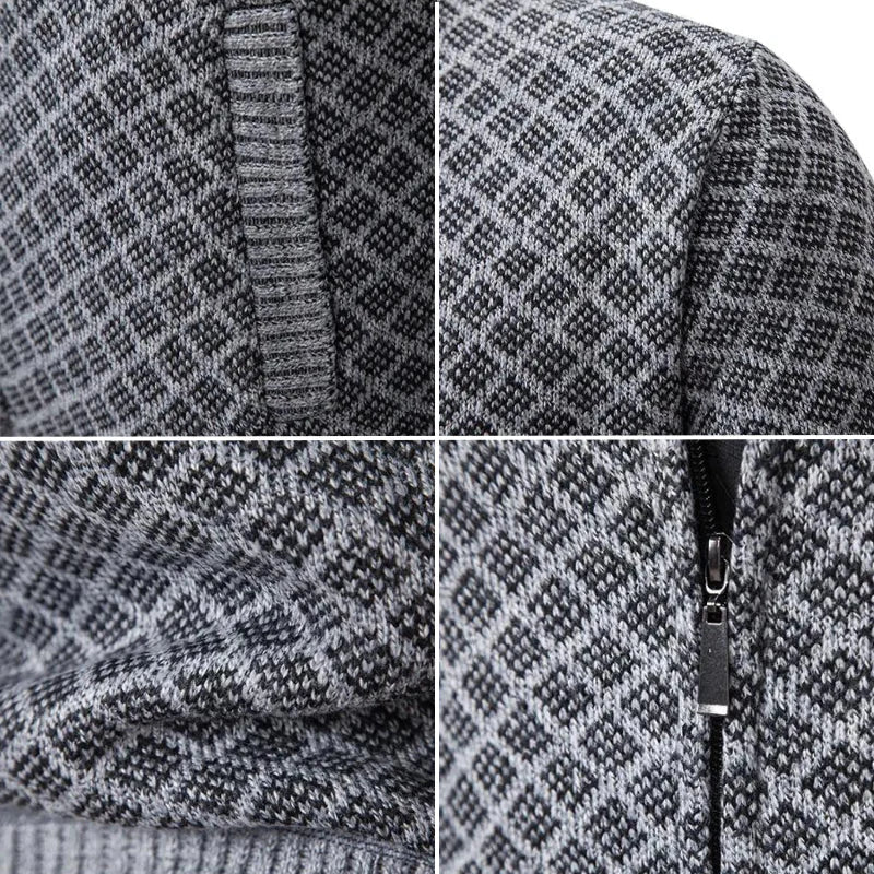 Jacob | Men's Full-Zip Collared Jacket