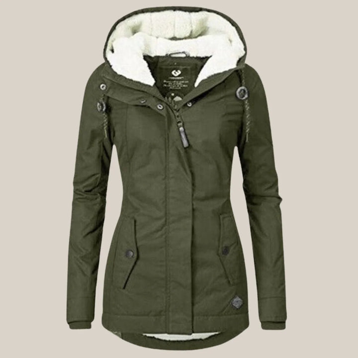 Jacquie | Women's Hooded Lined Winter Jacket