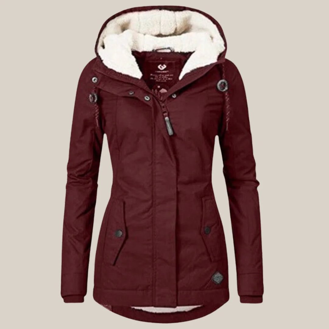 Jacquie | Women's Hooded Lined Winter Jacket