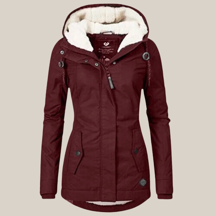 Jacquie | Women's Hooded Lined Winter Jacket