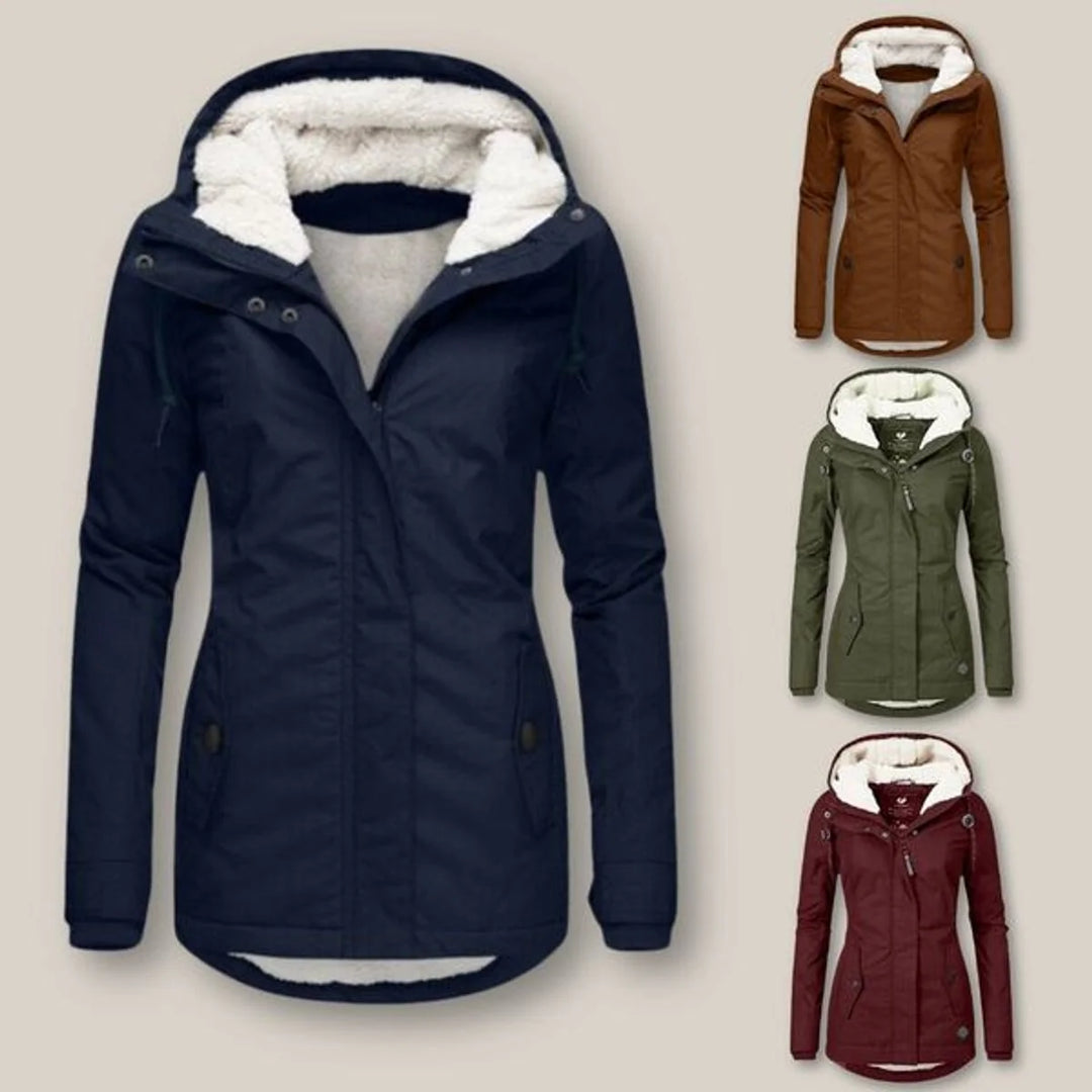 Jacquie | Women's Hooded Lined Winter Jacket