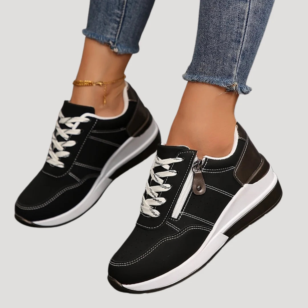 Jenn | Women's Lace-Up Low-Top Sneakers