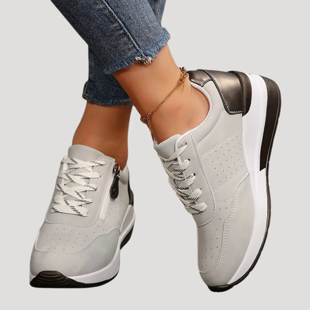 Jenn | Women's Lace-Up Low-Top Sneakers