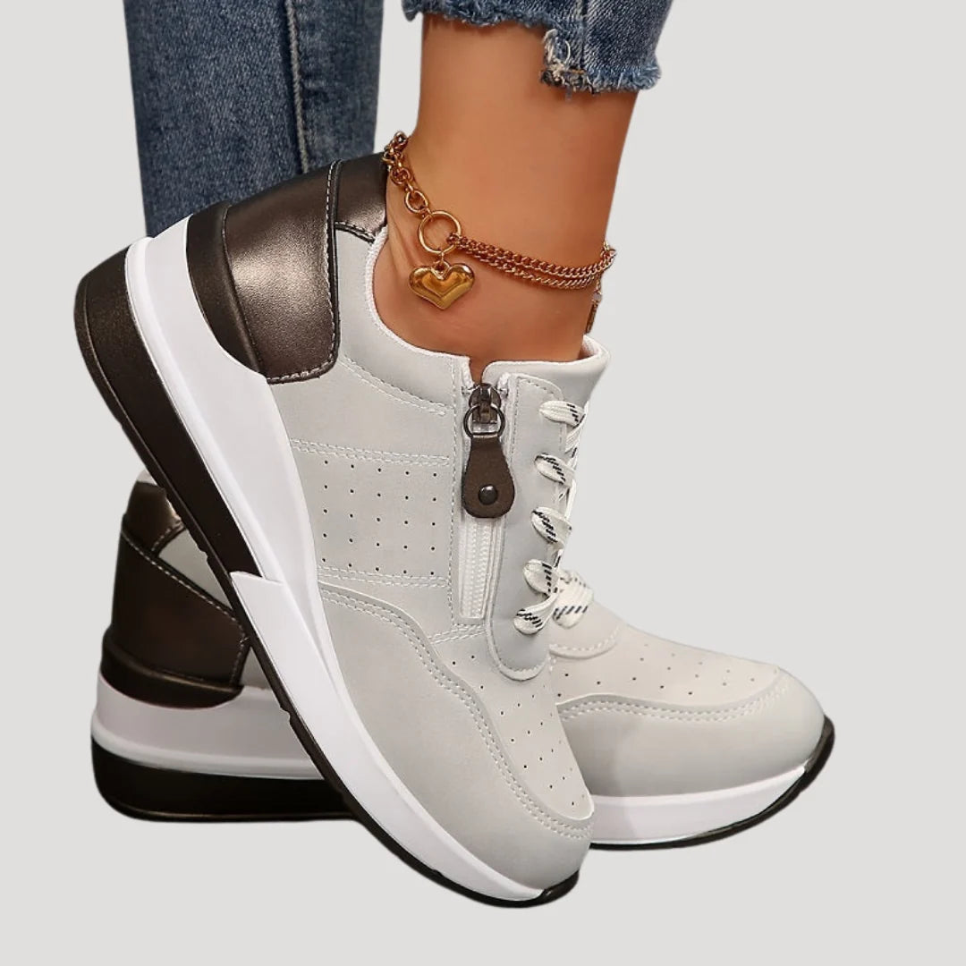 Jenn | Women's Lace-Up Low-Top Sneakers