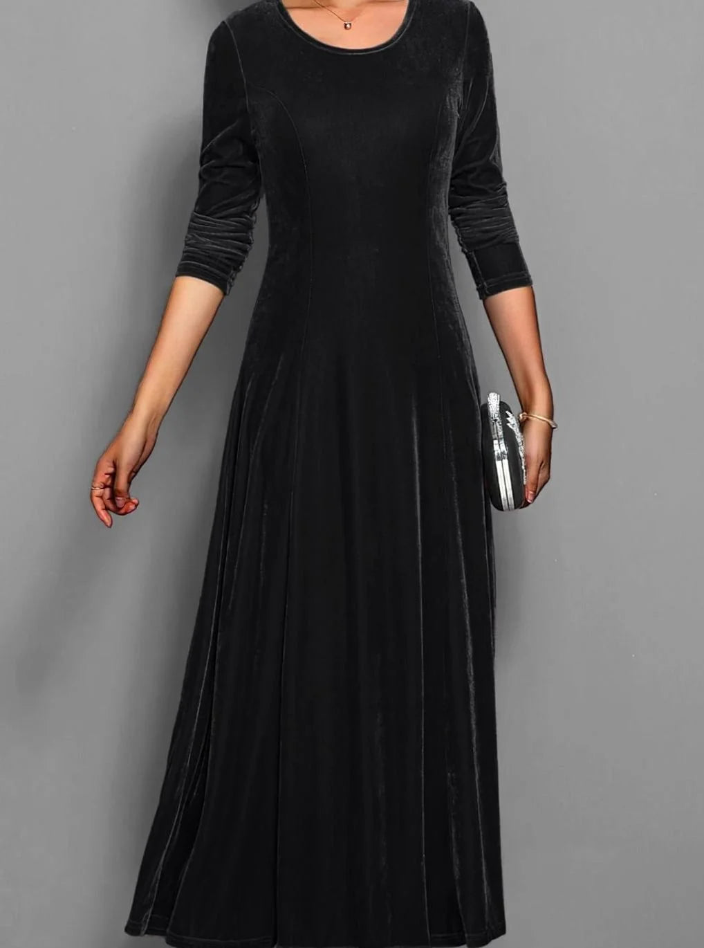 Jill | Women's Long-Sleeve Maxi Dress