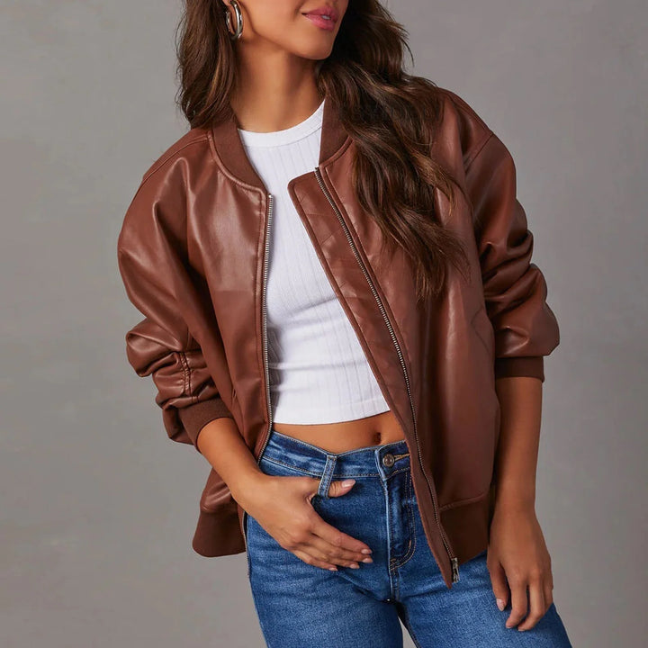 Jocelyn | Women's Oversized Bomber Jacket