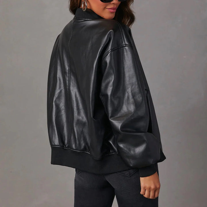 Jocelyn | Women's Oversized Bomber Jacket