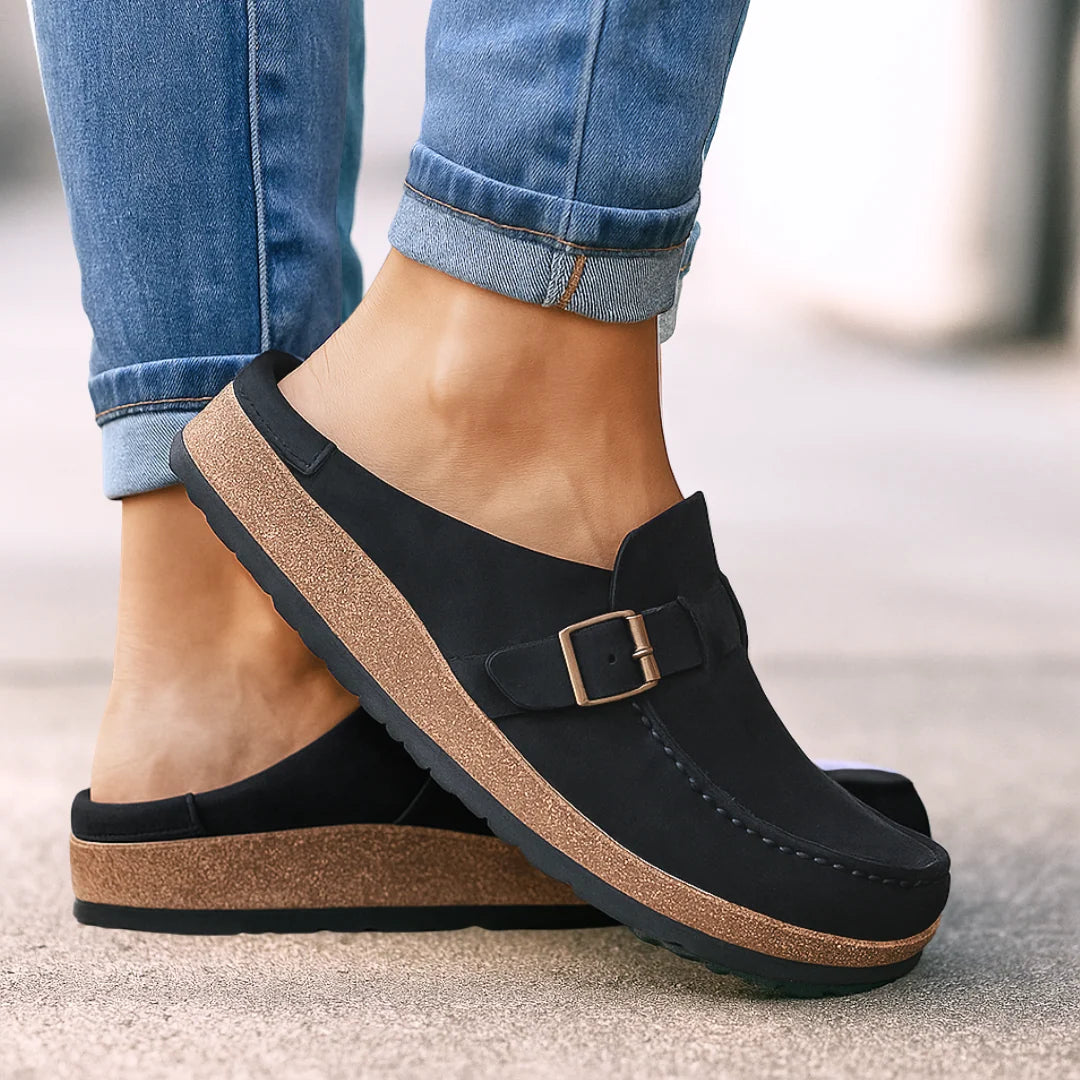 Jocelyne | Women's Buckle-Strap Comfort Loafers