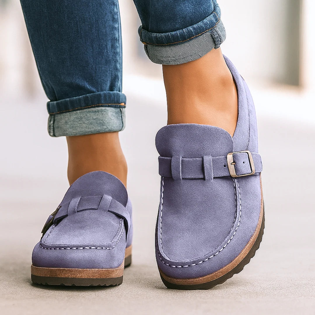 Jocelyne | Women's Buckle-Strap Comfort Loafers