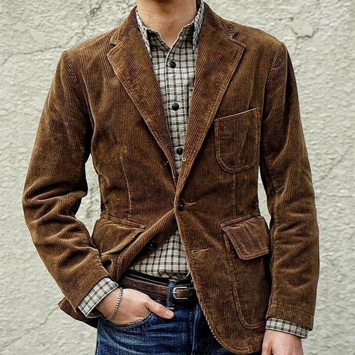 John | Men's Patch Pocket Single Breasted Sport Coat