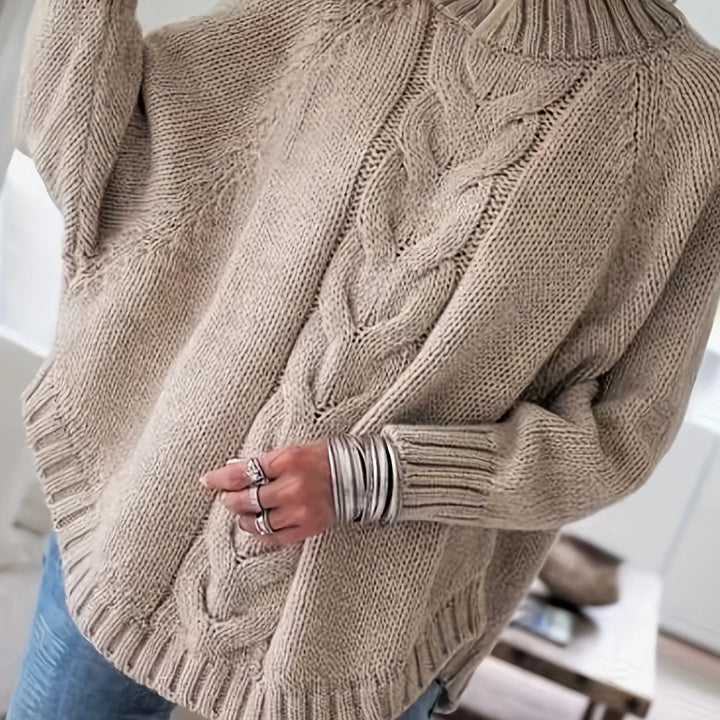Jyoti | Women's Oversized Cable-Knit Sweater