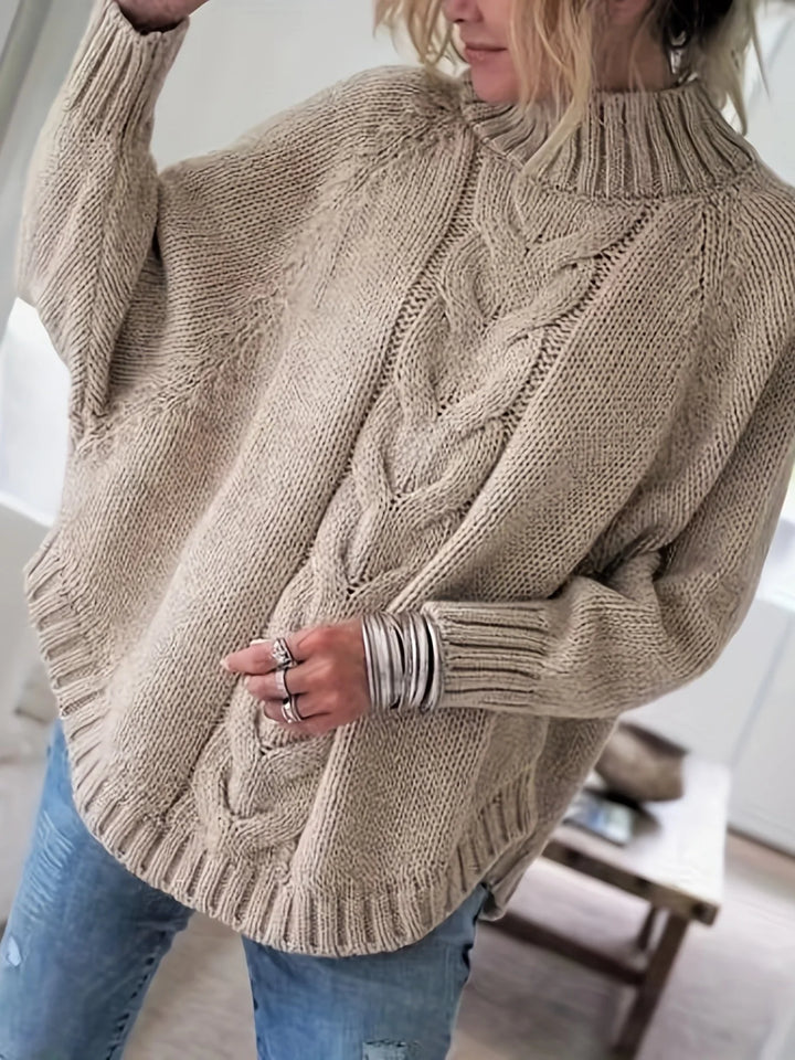 Jyoti | Women's Oversized Cable-Knit Sweater
