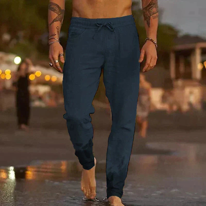 Daniel | Men's Relaxed Drawstring Trousers
