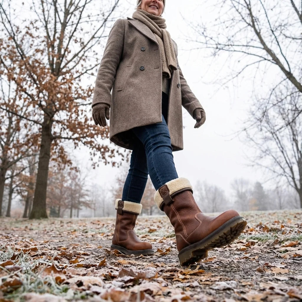 Katie | Women's Lace-Up High-Heel Winter Boots