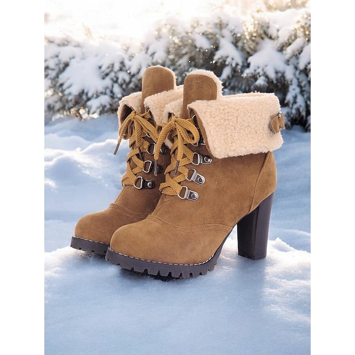 Katie | Women's Lace-Up Winter Boots