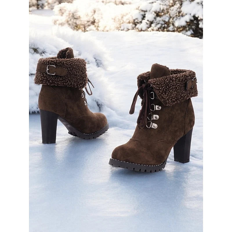 Katie | Women's Lace-Up Winter Boots