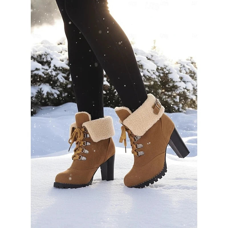 Katie | Women's Lace-Up Winter Boots
