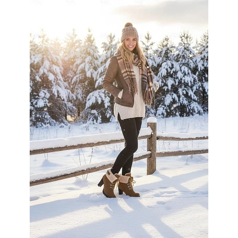 Katie | Women's Lace-Up Winter Boots