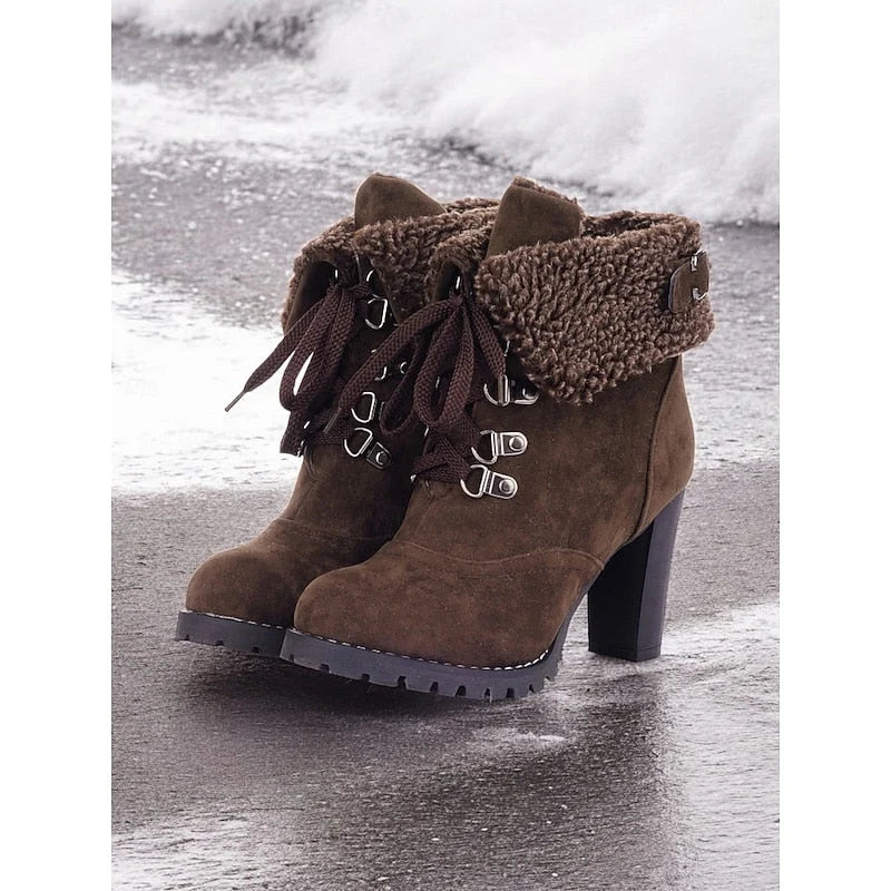 Katie | Women's Lace-Up Winter Boots