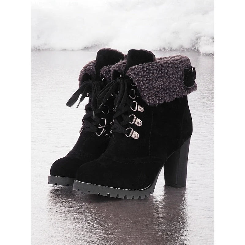 Katie | Women's Lace-Up Winter Boots