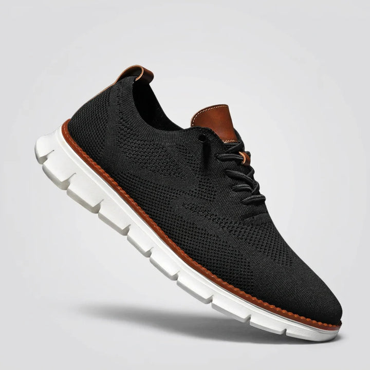 Kerri | Men's Knit Lace-Up Sneakers