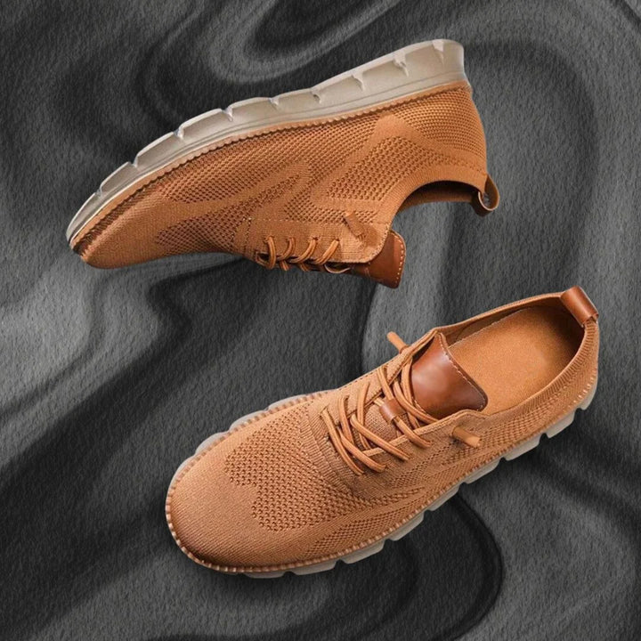 Kerri | Men's Knit Lace-Up Sneakers