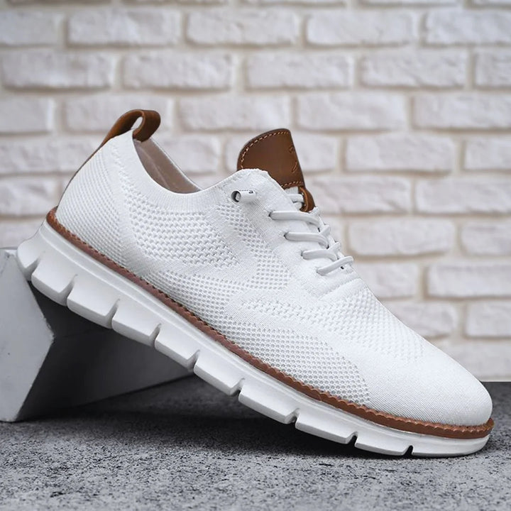 Kerri | Men's Knit Lace-Up Sneakers