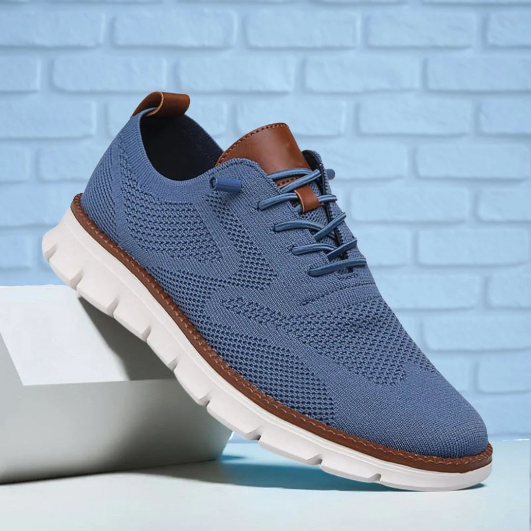 Kerri | Men's Knit Lace-Up Sneakers