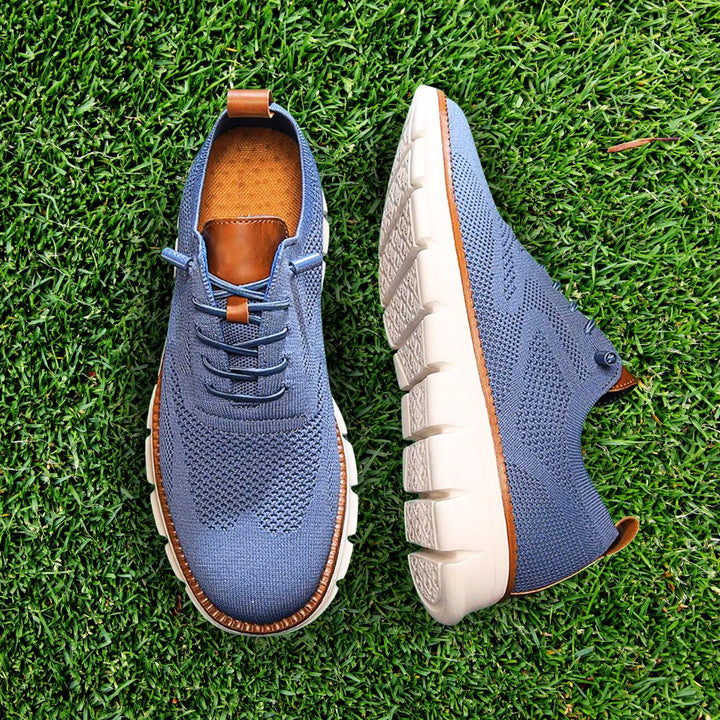 Kerri | Men's Knit Lace-Up Sneakers