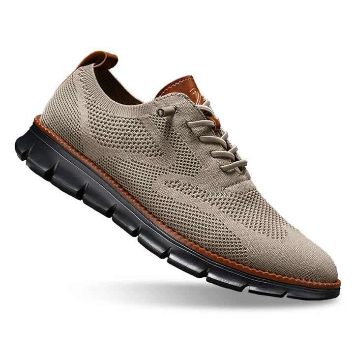 Kerri | Men's Knit Lace-Up Sneakers