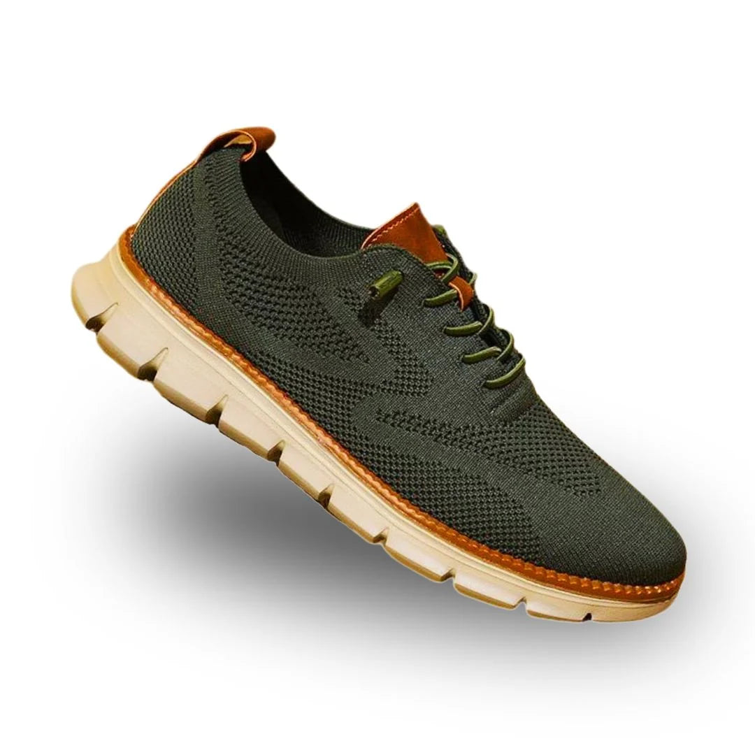 Kerri | Men's Knit Lace-Up Sneakers